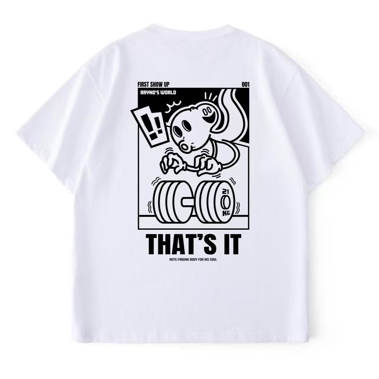 Aryno #001 T-Shirt (White)