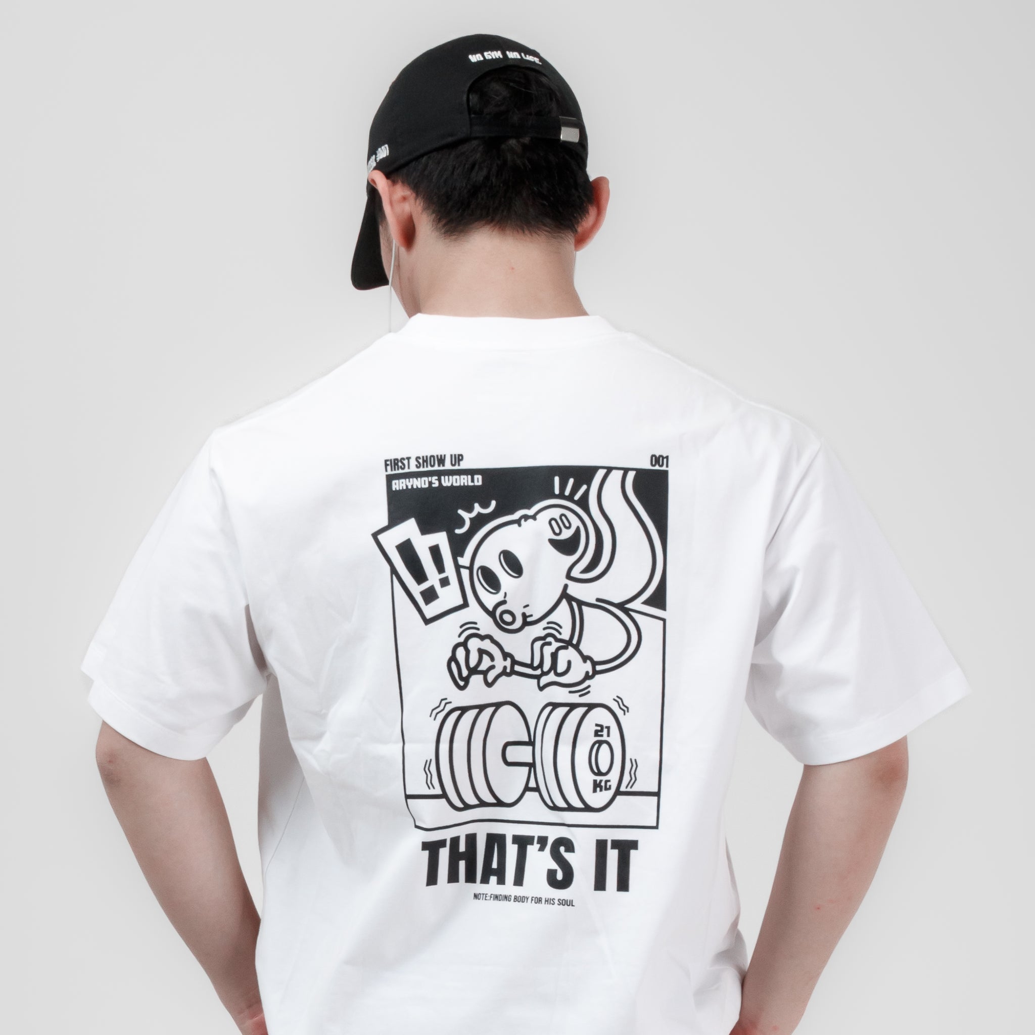 Aryno #001 T-Shirt (White)