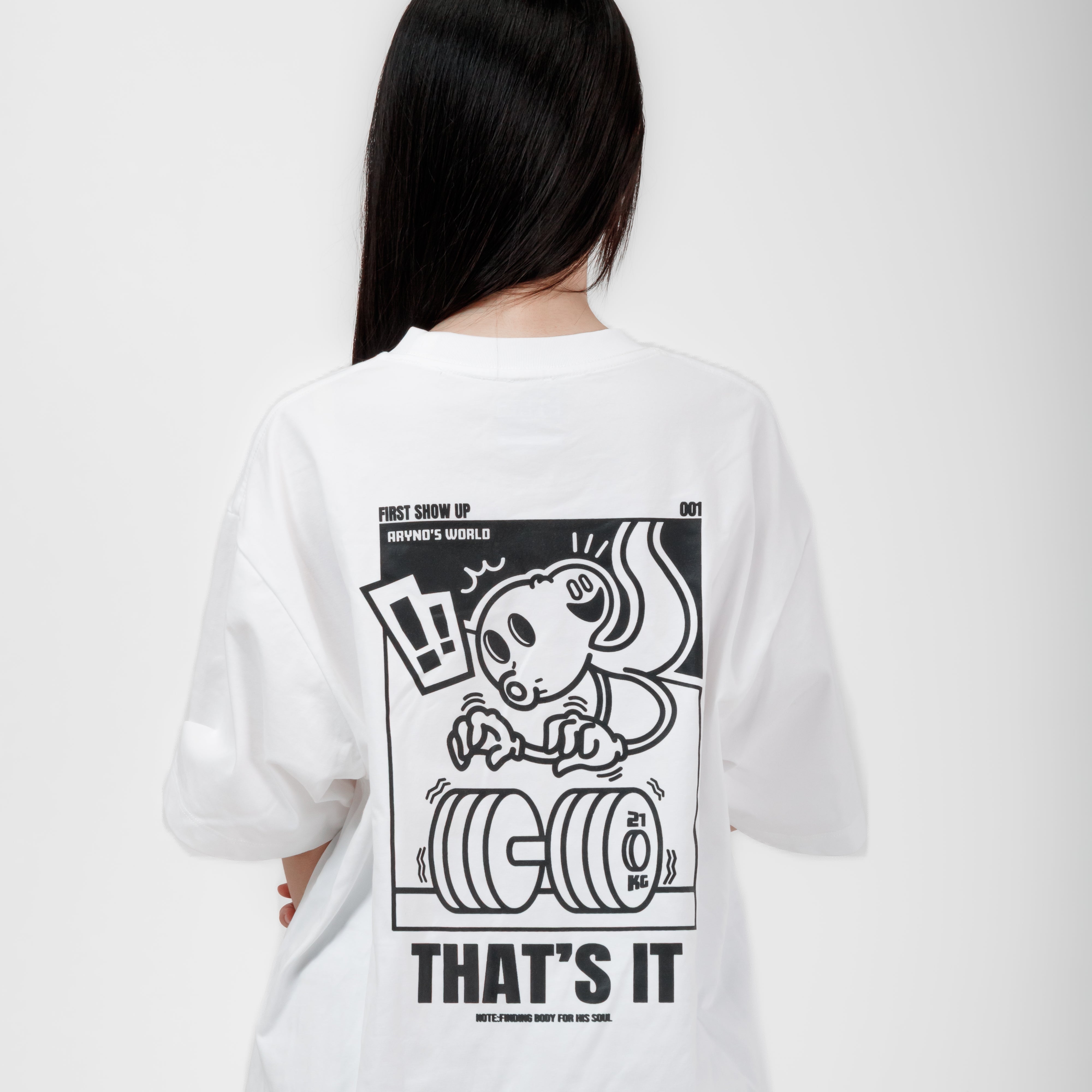 Aryno #001 T-Shirt (White)