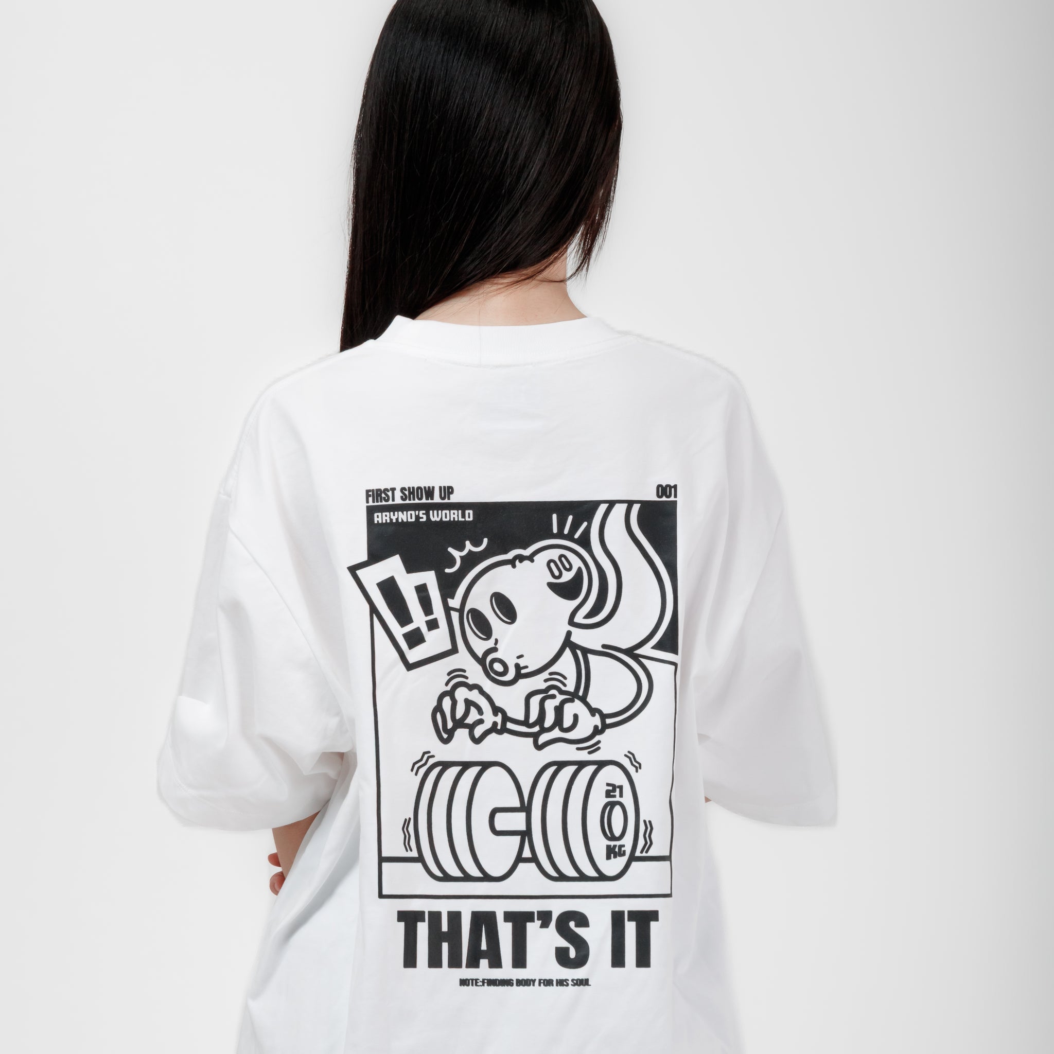 Aryno #001 T-Shirt (White)